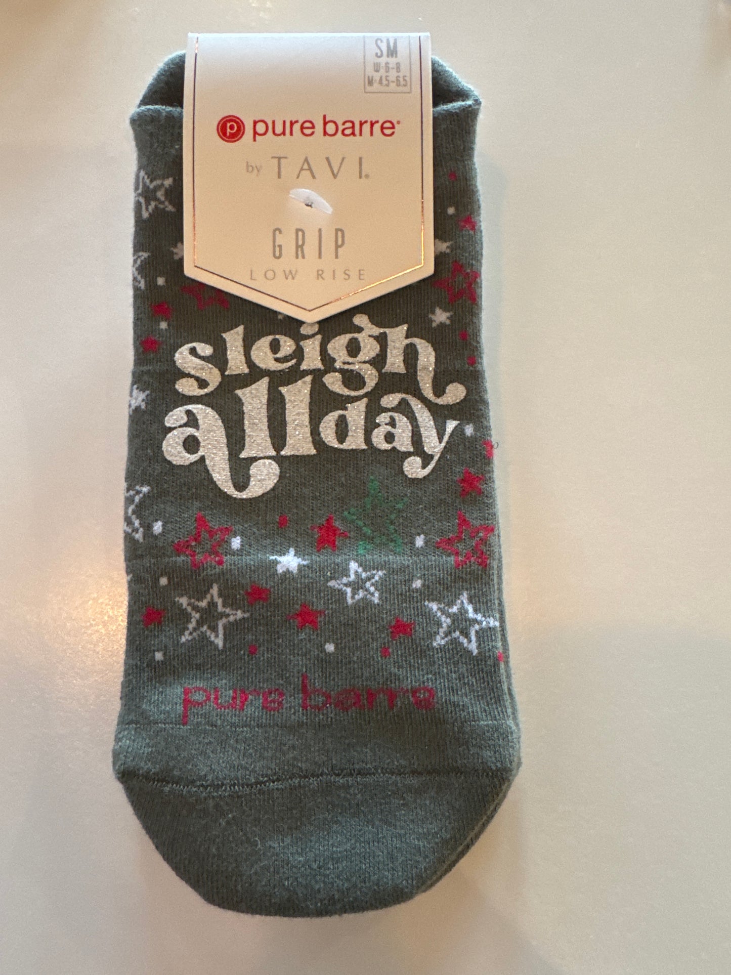 Tavi Grip Low Rise Sleigh All Day Socks