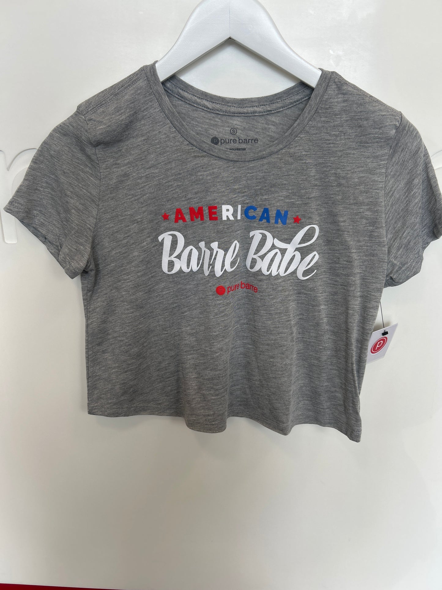 Barre Babe Crop Tee