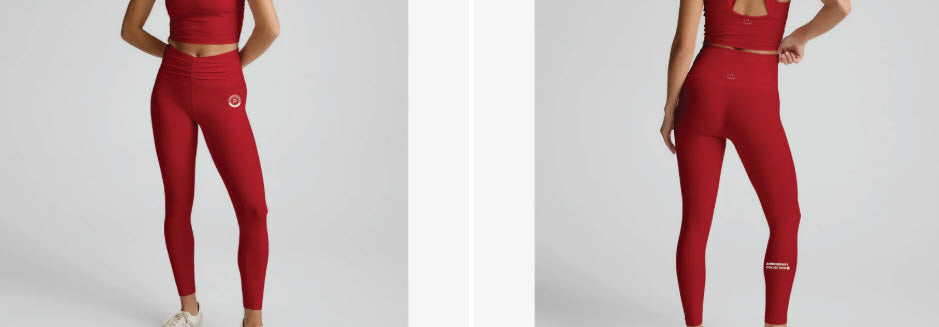 Pure Barre 25th Annivesrary: Beyond Yoga PB Spacedye Centered Midi Leggings