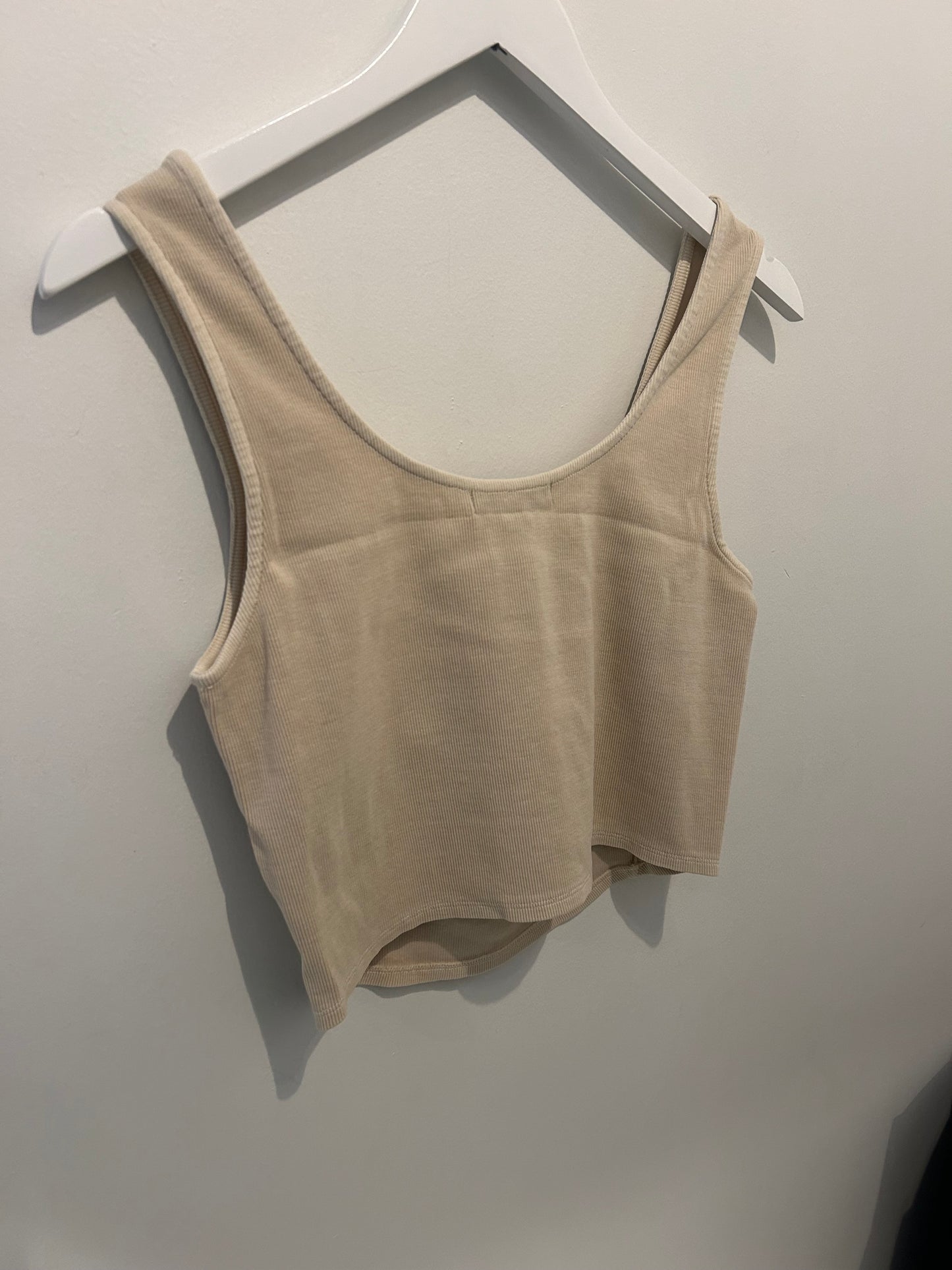 Washed Henley Tank