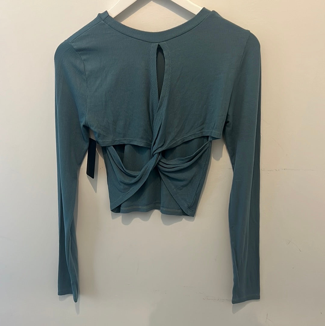 NUX Acacia Twist Back Long Sleeve