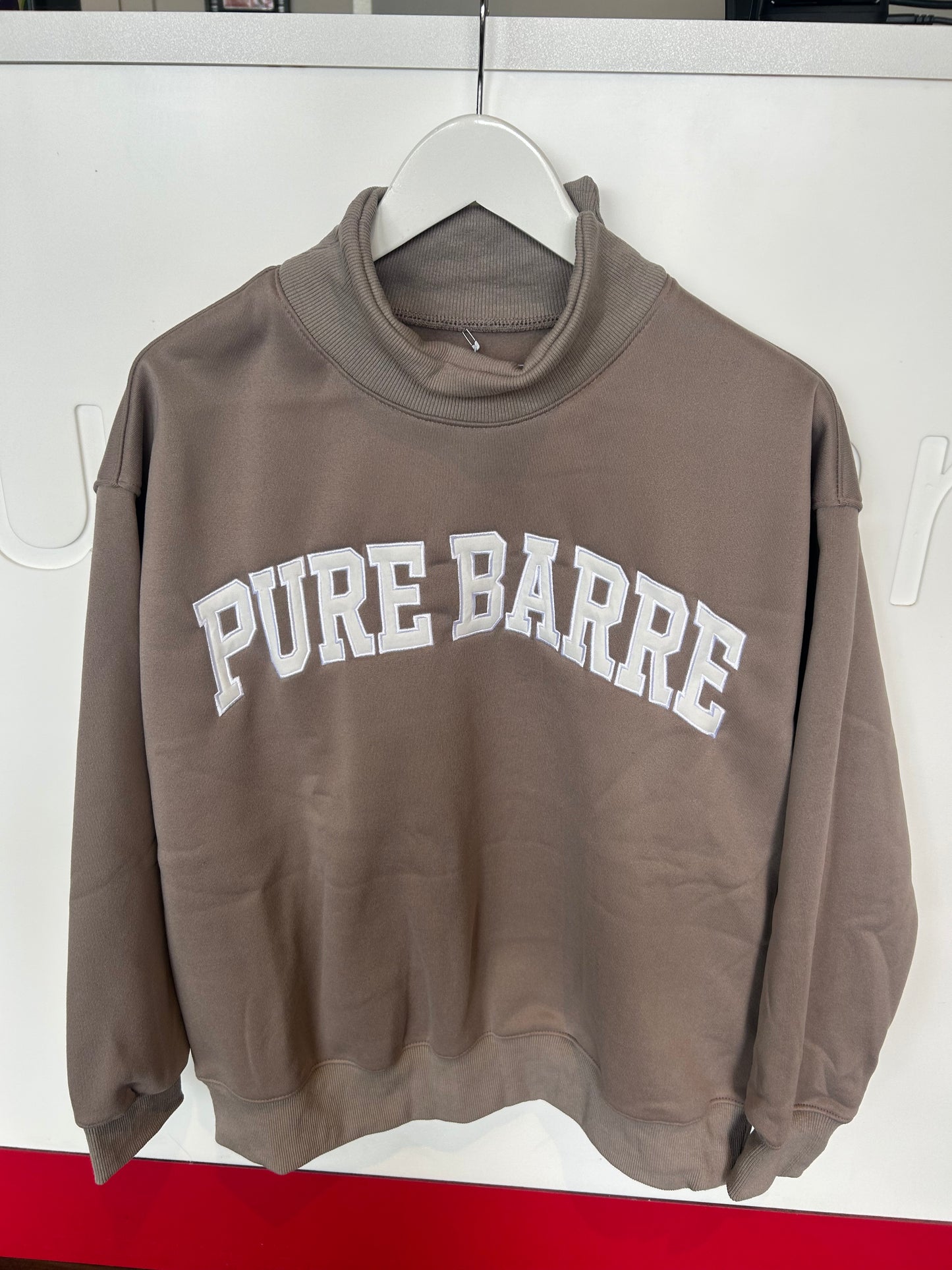 Pure Barre Mockneck