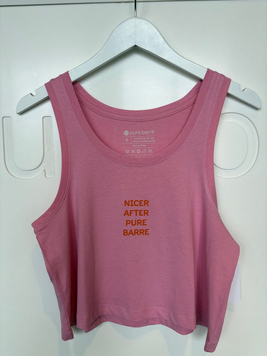 Nicer After Pure Barre Crop Tank