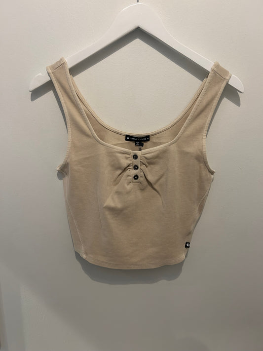 Washed Henley Tank