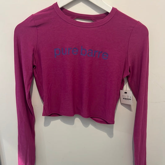 Beyond Yoga x Pure Barre Cropped Pullover