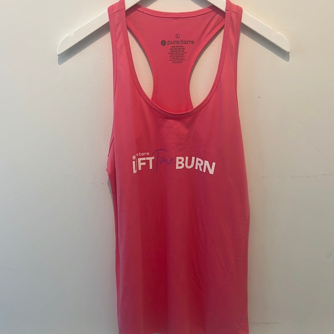 Lift Tone Burn Racerback Tank