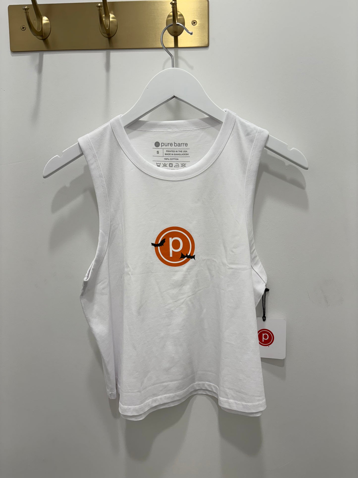 Bats “Circle P” Crop Tank