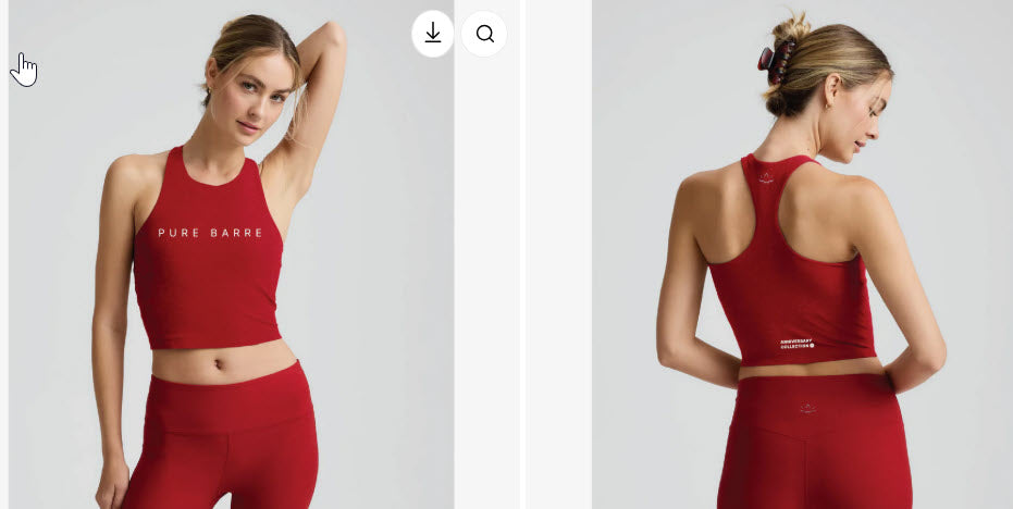 Pure Barre 25th Anniversary: Beyond Yoga PB Spacedye High Neck Cropped Tank